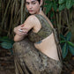 The Ahi Dress - Bamboo Satin Plant Dyed Green