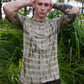 Forest Smoke Mens Tee - Organic Cotton Plant Dyed