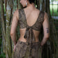 The Ahi Dress - Bamboo Satin Plant Dyed Green