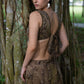 The Ahi Dress - Bamboo Satin Plant Dyed Green