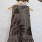 Forest Whispers Dress - Ramie Cotton Eco-Print