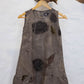 Forest Whispers Dress - Ramie Cotton Eco-Print