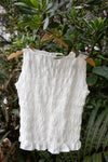 Nara Top - Organic Cotton White