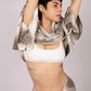 Flow Support Bra - Bamboo White