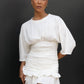 Lila Mini Skirt – Organic Cotton White