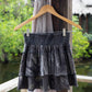 Lila Mini Skirt - Organic Cotton Eco-Print