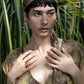 Lumi Turban - Bamboo Satin Plant Dyed Green