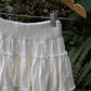 Lila Mini Skirt – Organic Cotton White