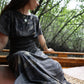 Valeria Dress - Organic Cotton Eco-Print