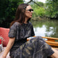 Valeria Dress - Organic Cotton Eco-Print