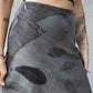 Yara Mini Skirt - Linen-Cotton Eco-Print