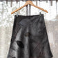 Yara Mini Skirt - Linen-Cotton Eco-Print