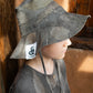 Adventure Hat - Unisex Eco-Print Ramie Cotton Bucket Hat