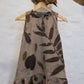 Forest Whispers Dress - Ramie Cotton Eco-Print