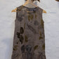 Forest Whispers Dress - Ramie Cotton Eco-Print