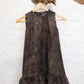 Forest Whispers Dress - Ramie Cotton Eco-Print