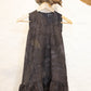 Forest Whispers Dress - Ramie Cotton Eco-Print