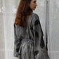Earth Muse Kimono - Linen-Cotton Eco-Print