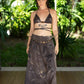 Isha Maxi Skirt - Organic Cotton Eco-Print