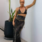 Isha Maxi Skirt - Organic Cotton Eco-Print