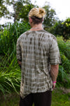 Forest Smoke Mens Tee - Organic Cotton Plant Dyed